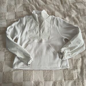 Lululemon Fleece + Ripstop Hiking Pullover
Bone size 4